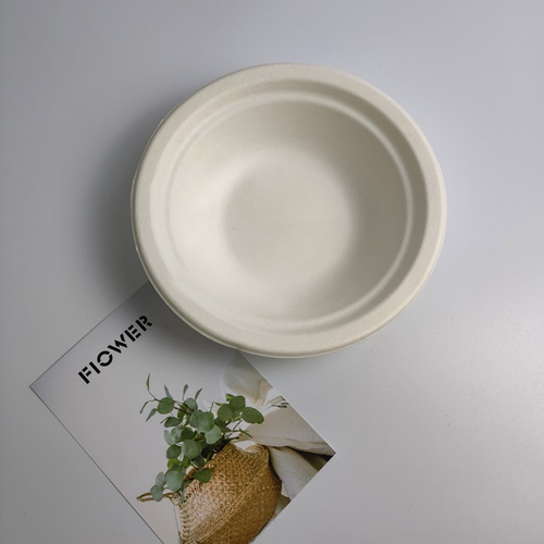 400ml Klasik Şeker Kamışı Bagasse Çorba Kasesi